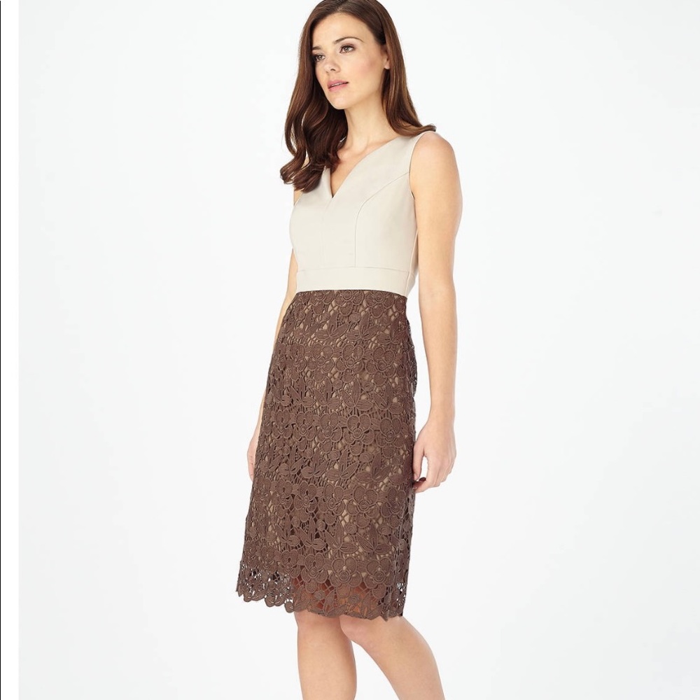 Phase eight palmer dress - praline
